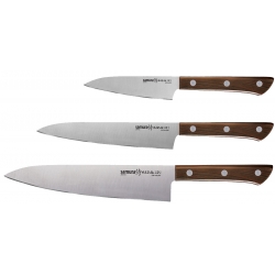 Samura Harakiri zestaw 3 noży Szef Utility Paring